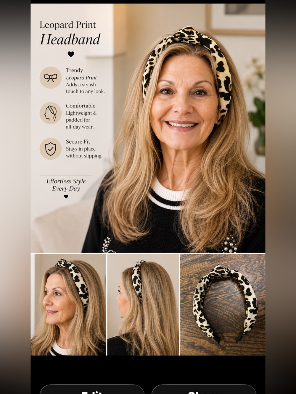 ❤️Leopard Print Headband